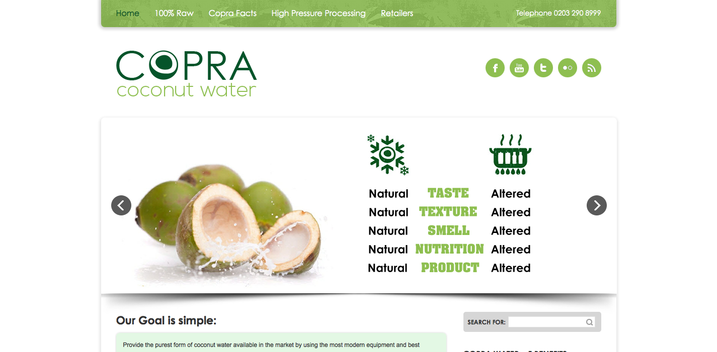 Copra Coconut Water