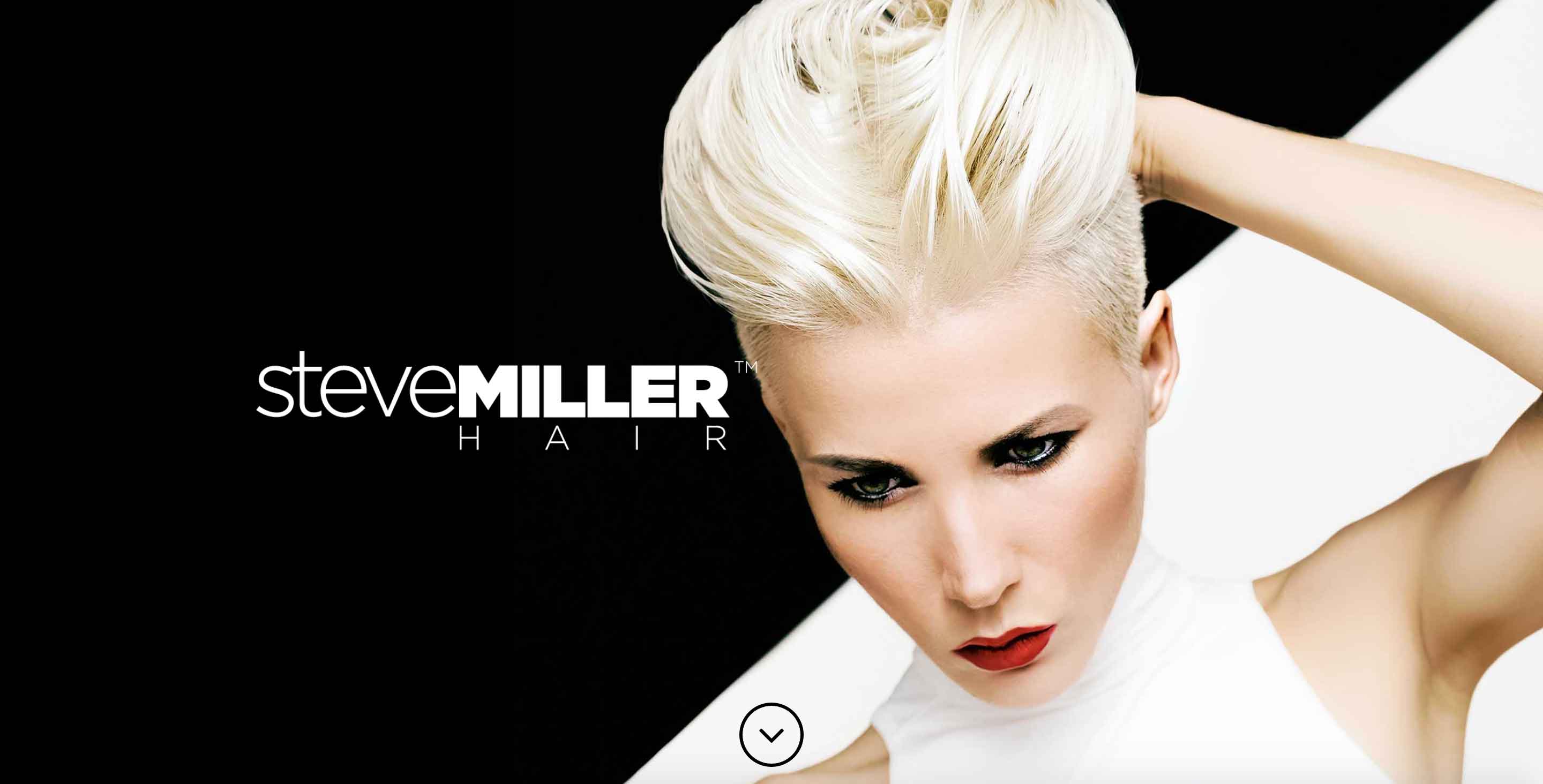 steve miller hair workshop website screenshot